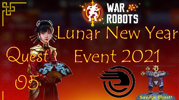 Task 5 War Robots Lunar New Year Event 2021 - Icarus Technologies