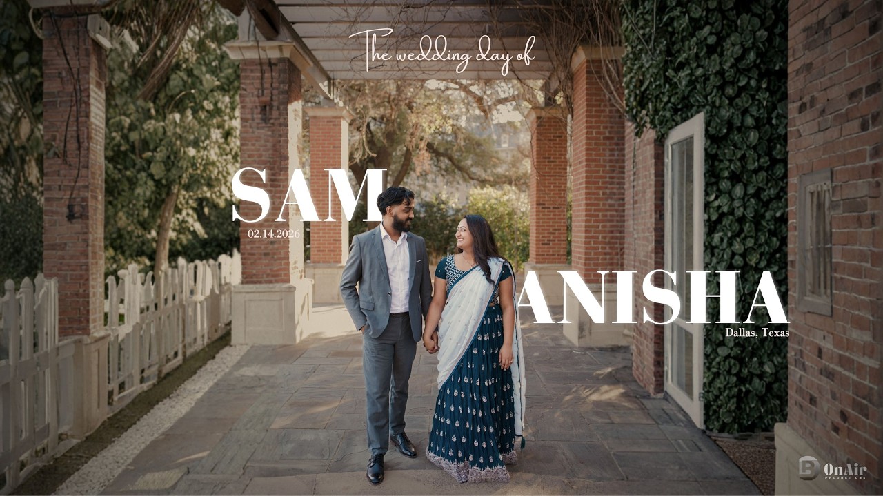 SAM & ANISHA || Wedding Live || B OnAir Productions