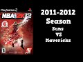 NBA 2K12 | Association Mode 2011-2012 | Suns VS Mavs