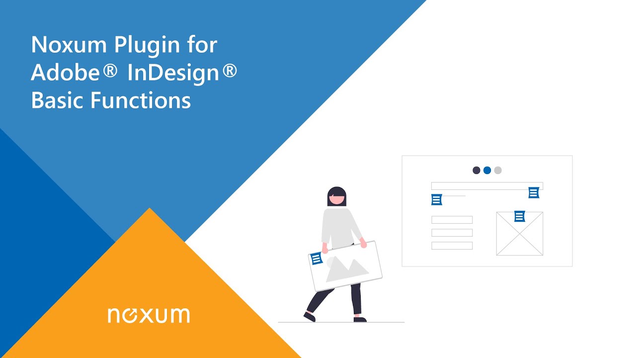 Noxum Plugin for Adobe® InDesign® Basic Functions Noxum - YouTube