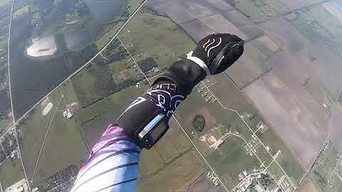 First cutaway - diving line twists - #417