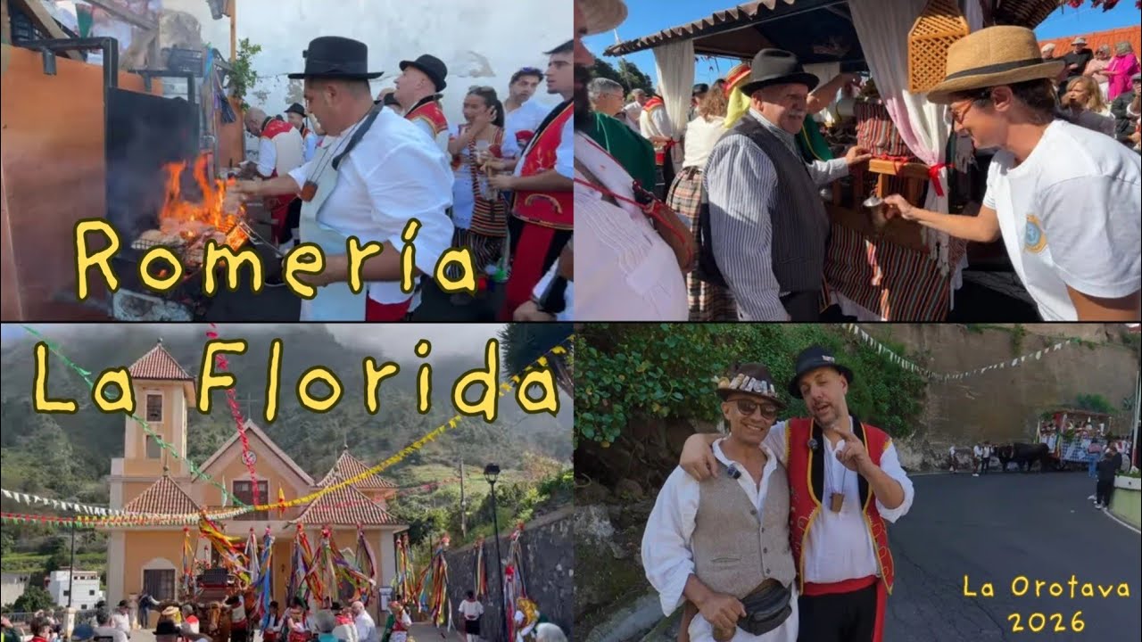 Romería de La Florida 2026 en La Orotava | Tradición Canaria en Tenerife
