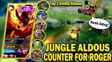 THIS IS WHY ALDOUS ARE BEST COUNTER FOR OP META ROGER🔥NEW BUILD! ALDOUS BEST BUILD 2022 - MLBB