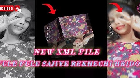 FULE FULE SAJIYE REKHECHI HRIDOY💥|| NEW TRENDING SONG XML FILE #SIBUCREATION .