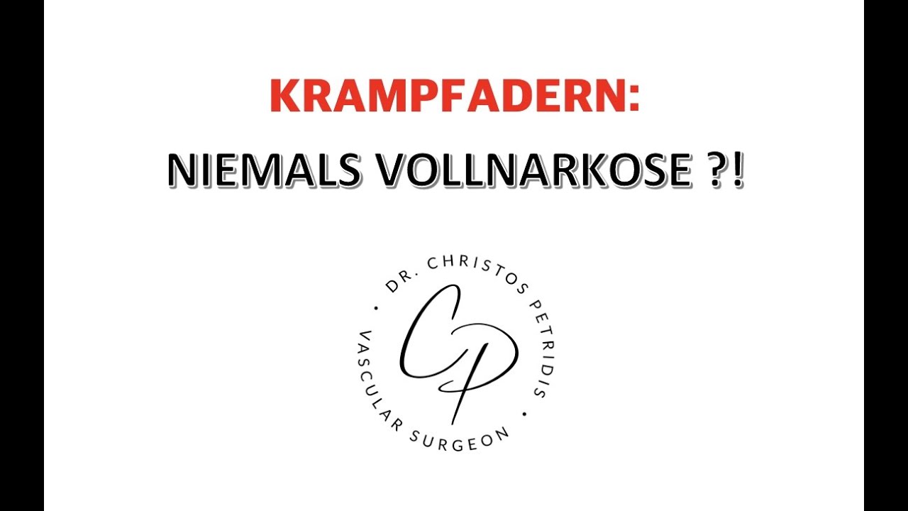 Krampfadern Behandlung ohne Vollnarkose minimal invasiv in Hamburg bei  Dr. Petridis