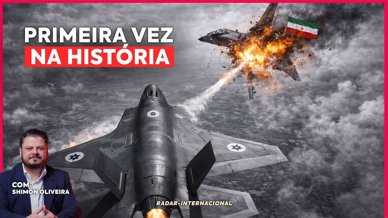 A BESTA VOADORA DE ISRAEL - O F-35i ADIR ABATEU UM CAÇA IRANIANO PELA PRIMEIRA VEZ