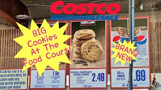 Costco Food Court DOUBLE CHOCOLATE CHUNK CHIP COOKIE HUGE Overview & Review Brand New