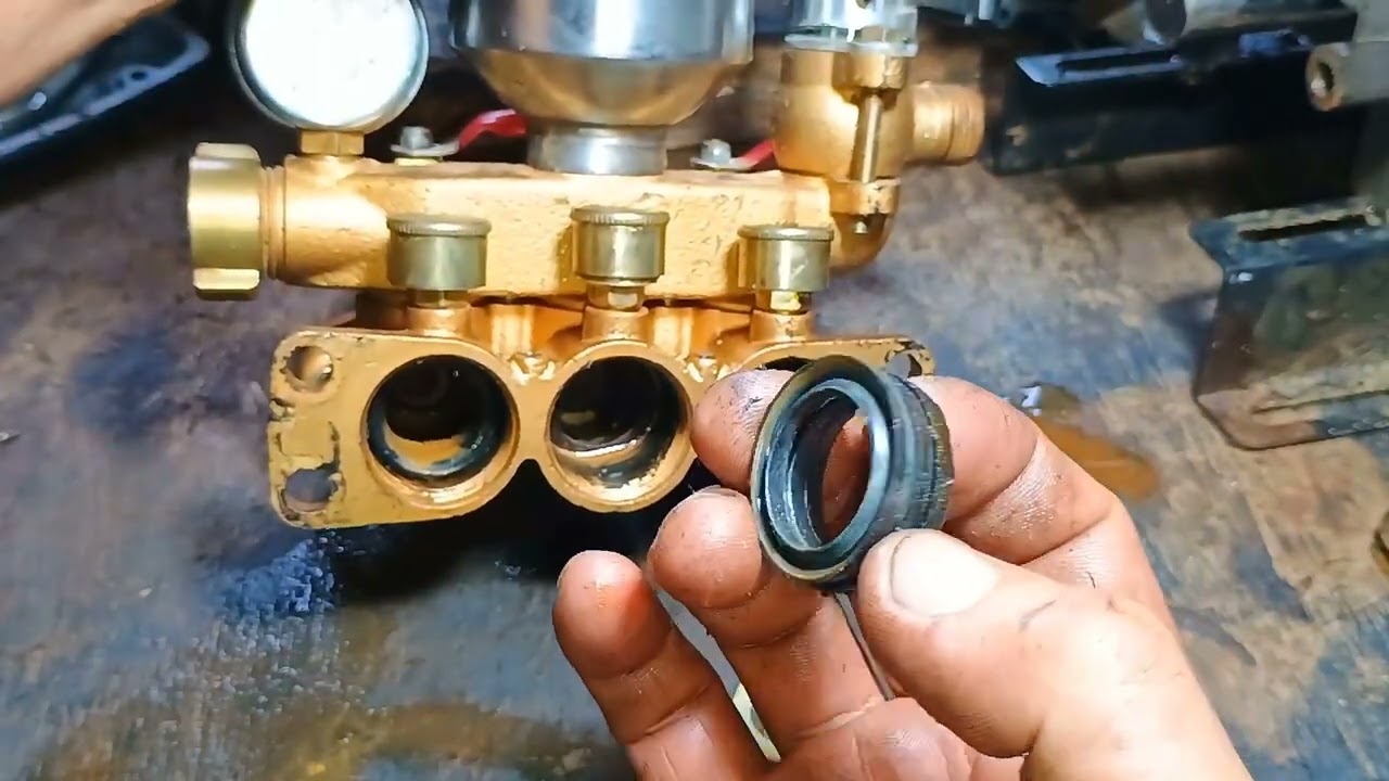 Fácil! Como trocar reparo bomba lava jato/pulverizador passo-a-passo qualquer um faz!!!