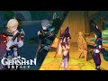 Alhaitham Kaveh and Cyno Tighnari Extra Dialogues [Genshin Impact 6.1 Sumeru Event Quest]