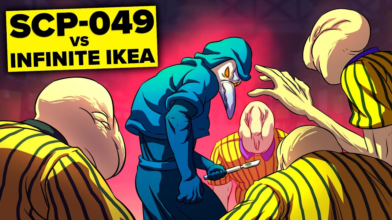 Can SCP-049 Cure the Pestilence in SCP-3008 Infinite Ikea? 
