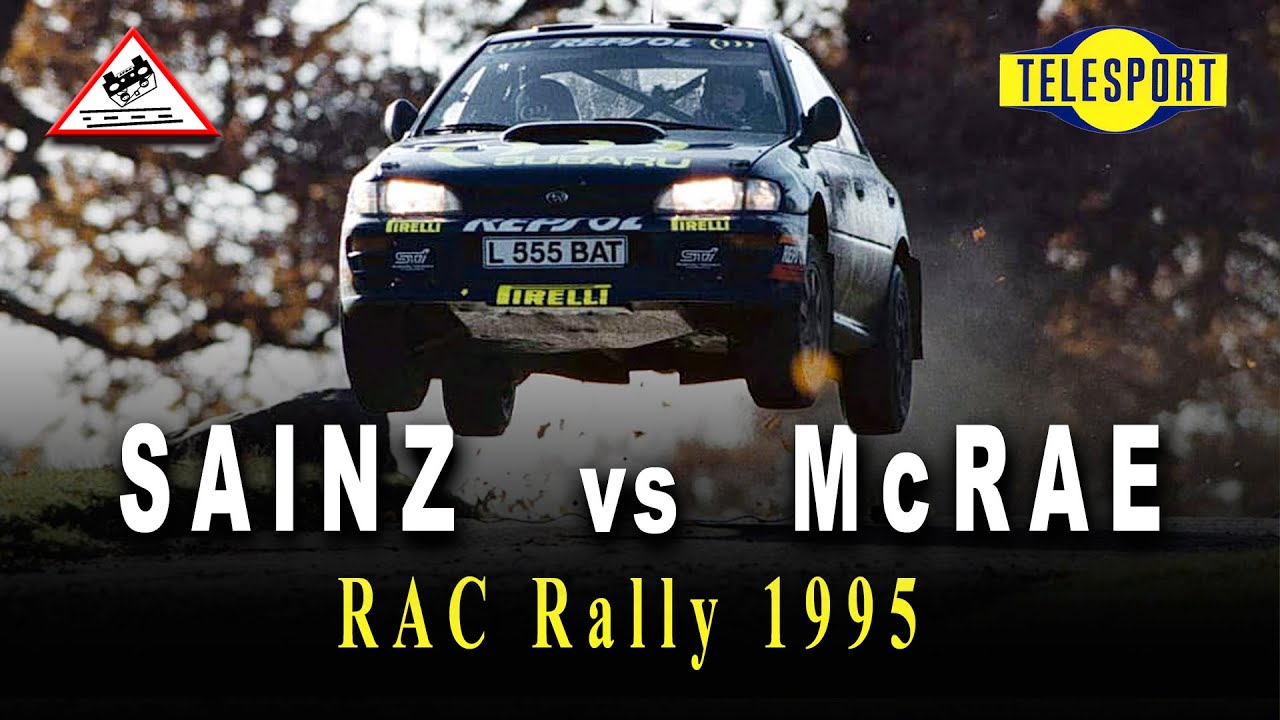 Эпическая битва Сайнса против Макрея | Субару Импреза 555 | RAC Rally 1995 [Passats de canto] (Те...