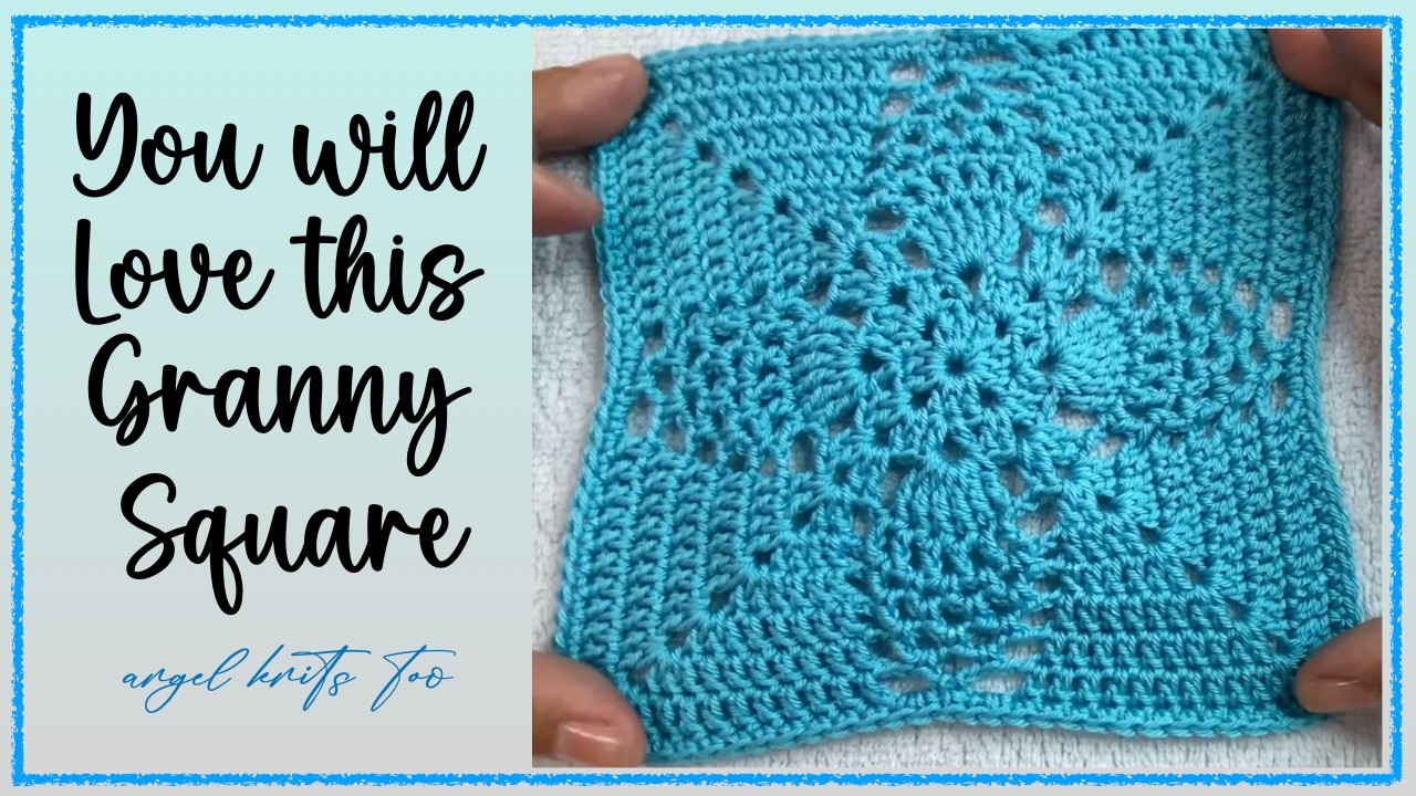 Вам обязательно понравится этот бабушкин квадратный бахрома!