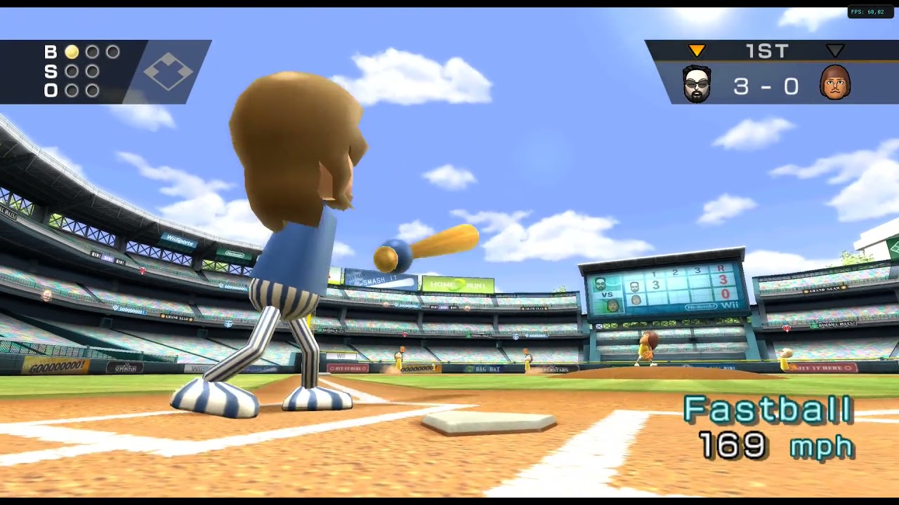Wii Sports denied my Out of the Park