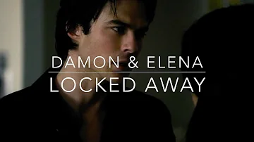 Damon & Elena season 2 - Locked Away (Adam Levine & R. City)