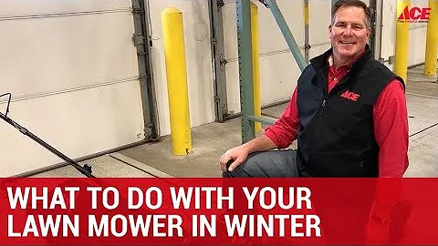 What To Do With Your Lawn Mower In Winter - Ace Hardware
