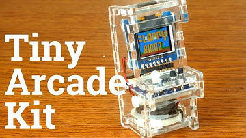 Tiny Arcade Kit: Time Lapse Build w/commentary