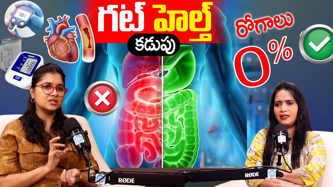 Importance of Gut Health | How to Improve gut Health Telugu | Vineesha Nutrition 🌱| iD HEalth 360