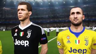 Pes 2018 Juventus Vs Real Madrid
