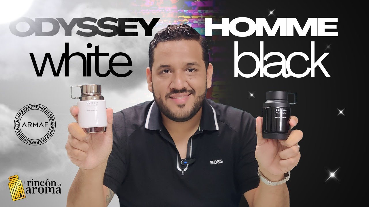 armaf odyssey homme black and white, los dos perfumes que necesitas para tu dia a dia