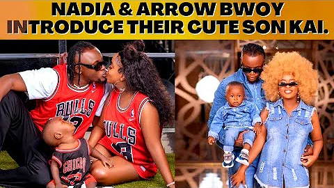 So Cute 😍 Nadia Mukami & Arrow Bwoy Reveal Baby Kai On His 1st Birthday And He is Adorable!