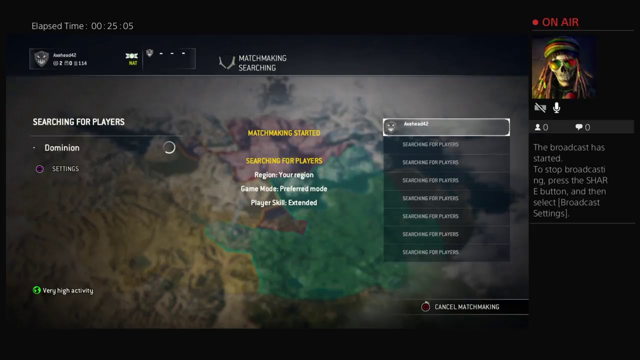 Axehead42's for honor live gameplay!!!