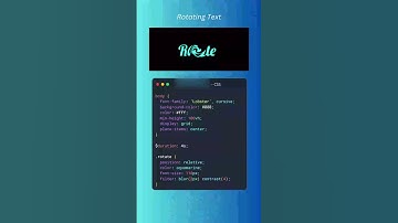 Rotate Text Using CSS3 , #viral #html #css @technologybyEr74