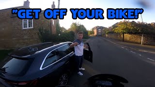 &quot;Get Off Your Bike!&quot; UK Bikers vs Stupid, Angry People and Bad Drivers #148