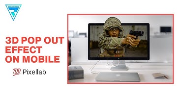 How To Create A 3d Pop Out Effect In Pixellab - Pixellab Photo Manipulation