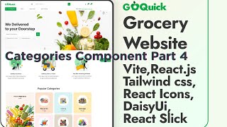 🛒 Build a Modern E-Commerce Website With React Js | Vite, React.js & Tailwind CSS | Part 4