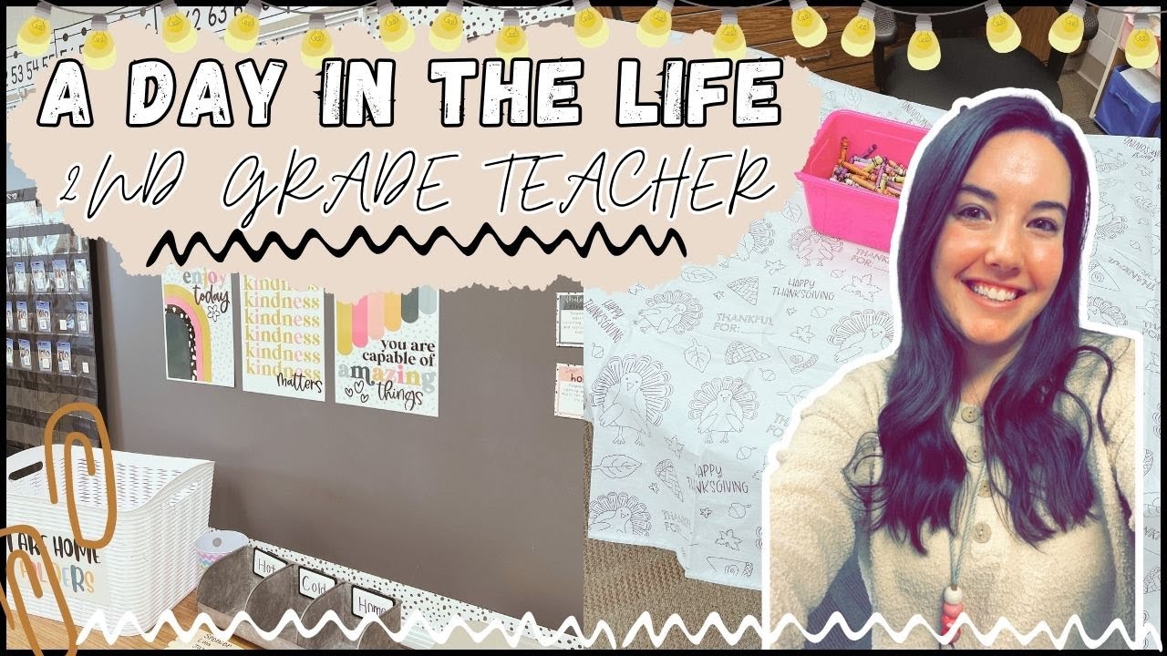 TEACHER VLOG | a day in the life of a 2nd grade teacher - YouTube