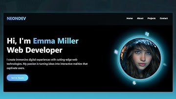 Build a STUNNING Responsive Portfolio Website (2025) | Step-by-Step Tutorial + FREE Code 🚀 #website