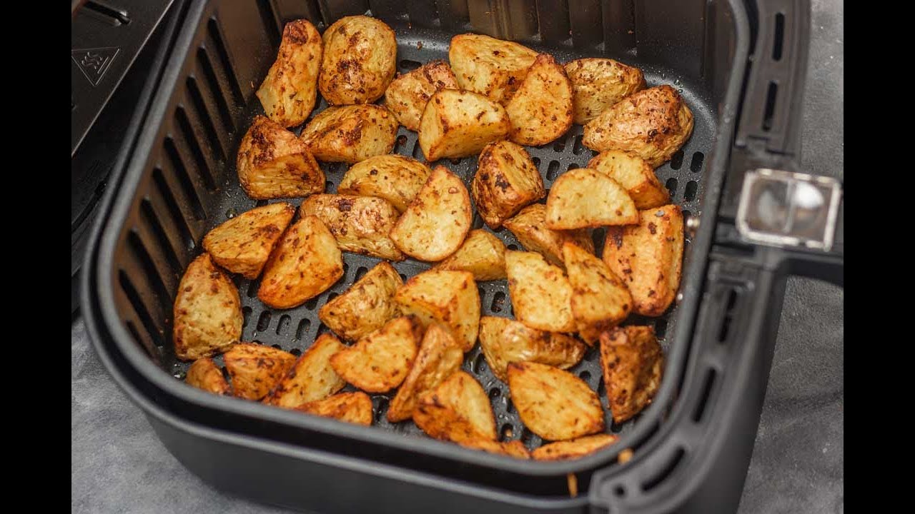 Marvel Bordenden thespian Kartofler i airfryer - Bagte, bagekartoffel og kartoffelbåde