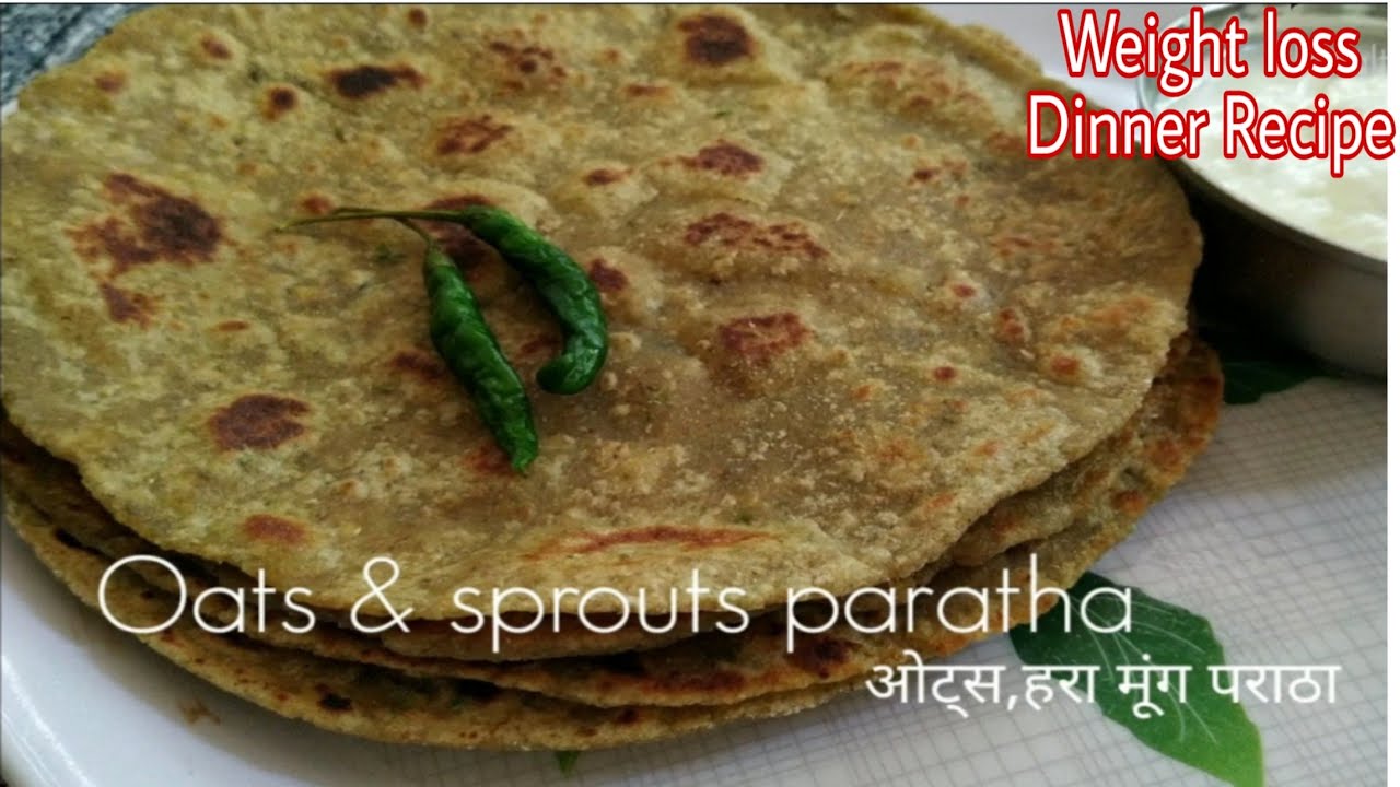 Oats Sprouts paratha - Tasty Recipe for Dinner - Oats recipe for lunch - Dinner recipe vegetarian | Healthy and Tasty channel