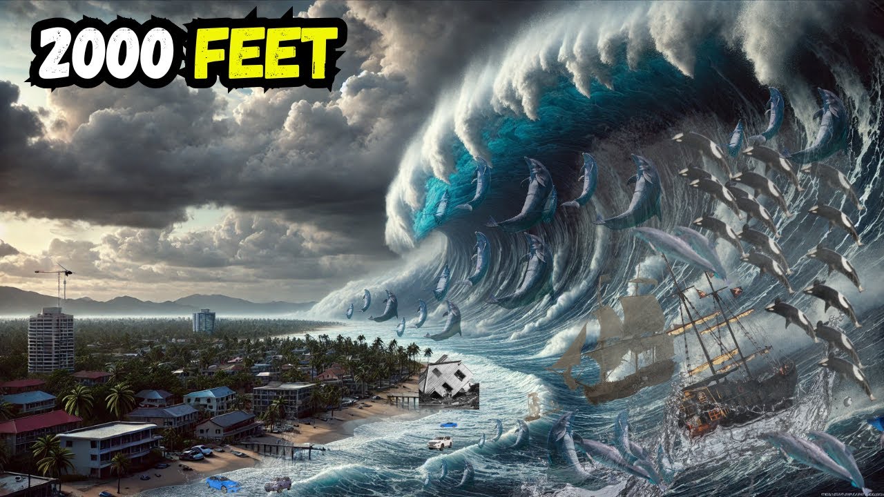Five Biggest Tsunami Waves in History YouTube