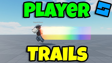 How to Create TRAILS in Roblox Studio