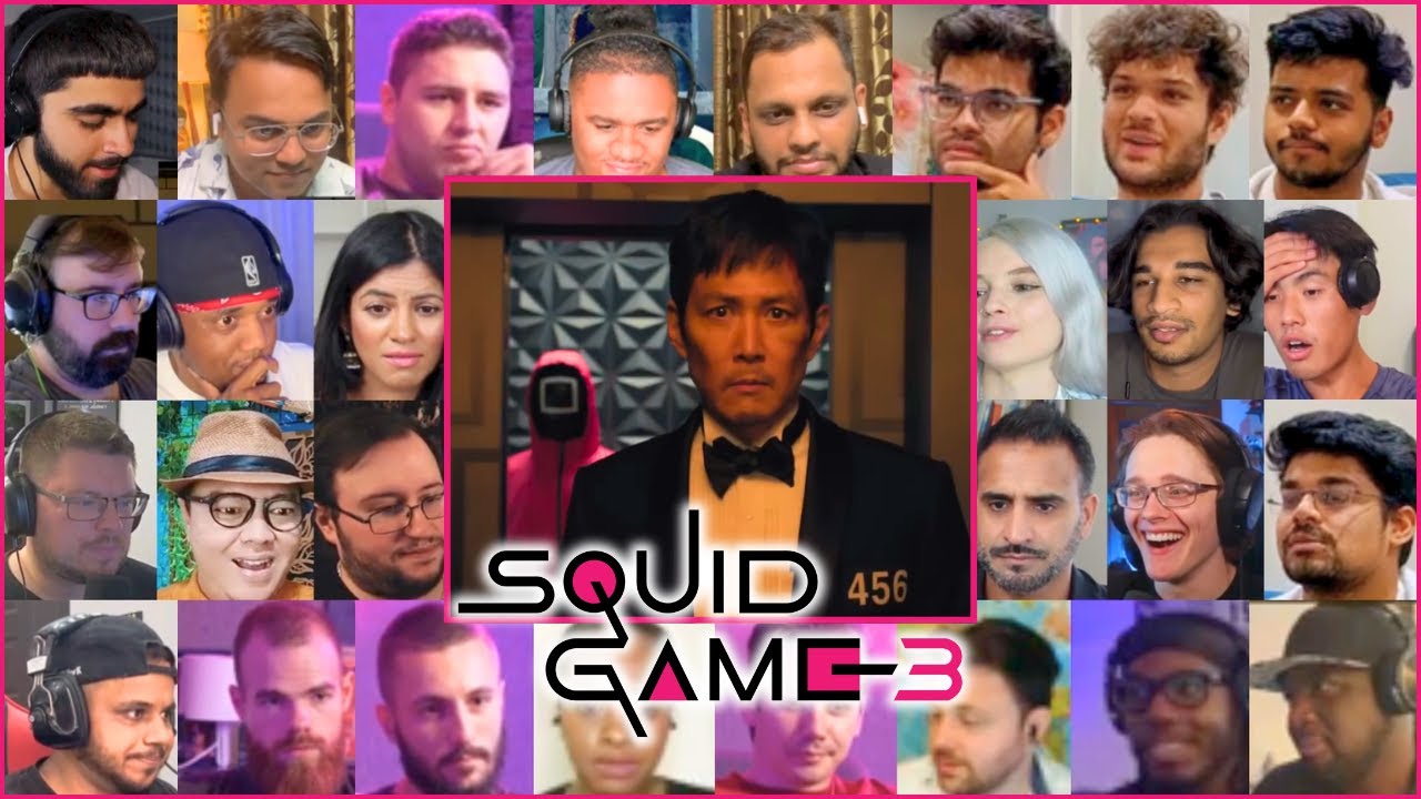SQUID GAME SEASON 3 Final Trailer Reaction Mashup | SQUID GAME SEASON 3 Reaction Mashup