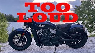 Vance & Hines 3" Slash Cut Too Loud & How to Install