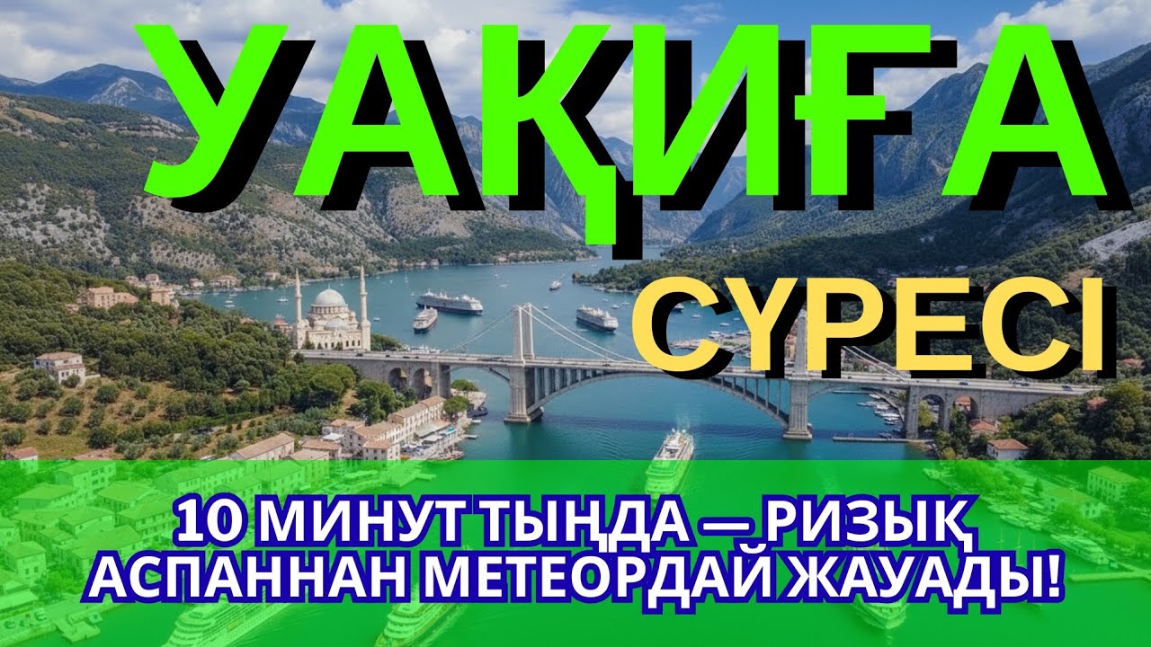 ҚҰДІРЕТТІ ДҰҒА! АЛЛА БАРЛЫҚ ТІЛЕГІҢДІ ҚАБЫЛ ЕТЕДІ! БАЛАҢА ҚАЖЕТТІНІҢ БӘРІН БЕРЕДІ!