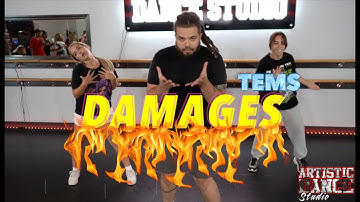 Tems- Damages (Official DANCE Video) Choreography Brian Lee