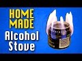 Homemade alcohol can stove