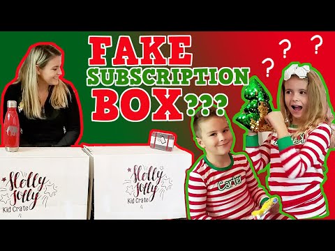 fake-subscription-box-(diy)-using-last-year's-presents!-will-my-kids-figure-out-its-fake??