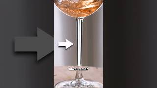 Why Wine Glasses Have Stems || @ssrfacts_ #shorts