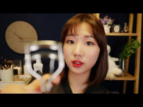 [Eng ASMR] Let's go to the party? Putting a make up on you and me Roleplay