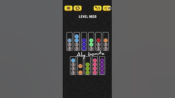 ball sort puzzle level 9530