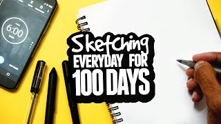 '6 MINUTE' SKETCH CHALLENGE (for 100 days)