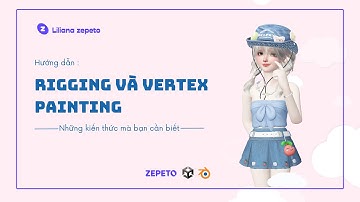 [ZCC CLASS] 3D ITEM ZEPETO: Tutorial for Rigging and Vertex Painting / #zepeto #ZCCclass