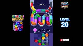 Color Hexa Factory Level 20 Walkthrough & Solution