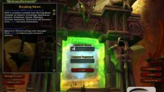 wow authenticating/disconnect problem