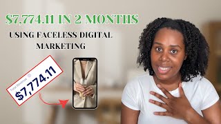 HOW TO CREATE FACELESS CONTENT TO MAKE $3K/MO| FACELESS DIGITAL MARKETING (UPDATED)💰