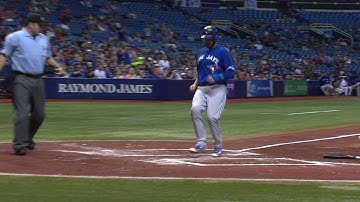 TOR@TB: Pillar knocks in Colabello on groundout